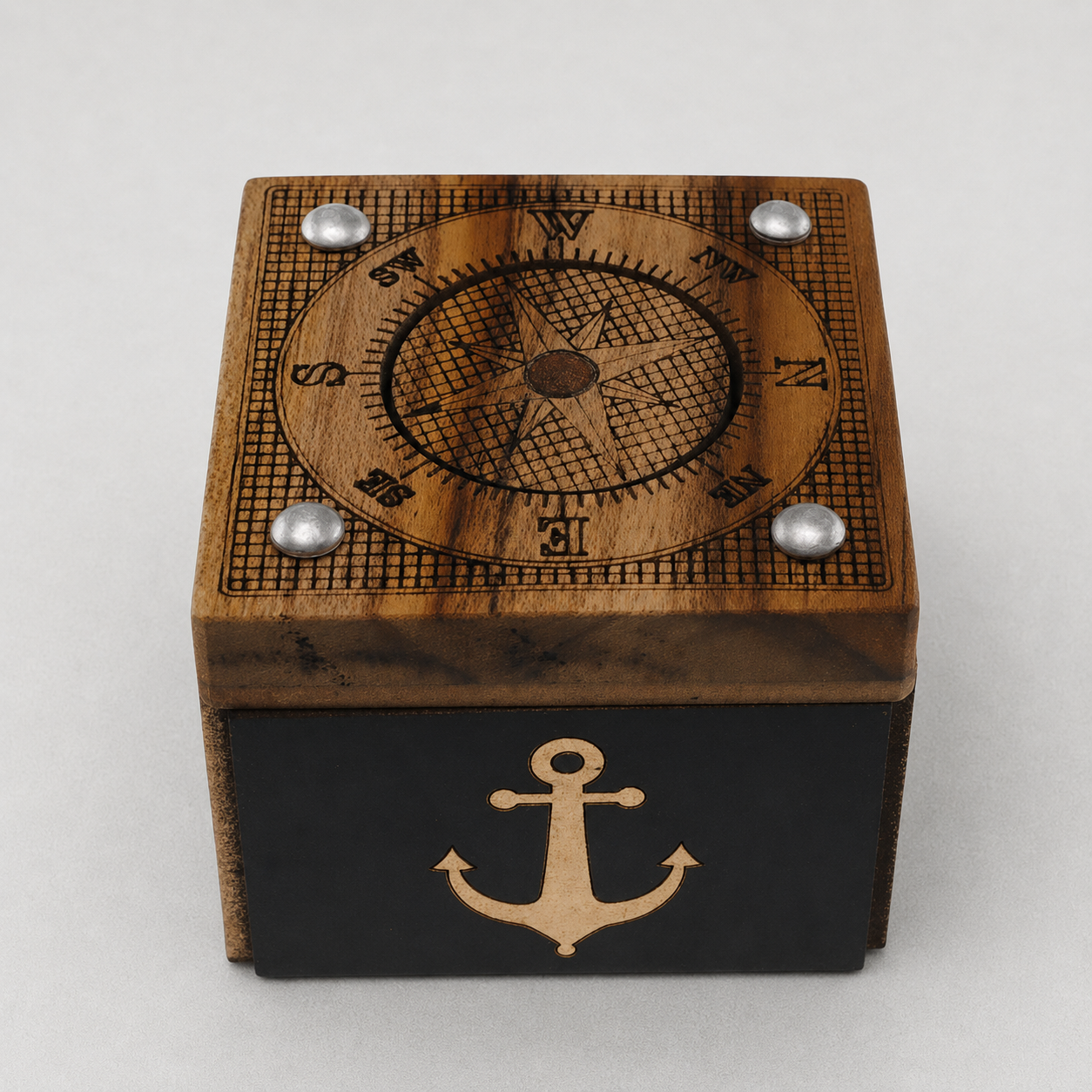 Compass Box – Intermediate Puzzle Box by Jean Claude Constantin