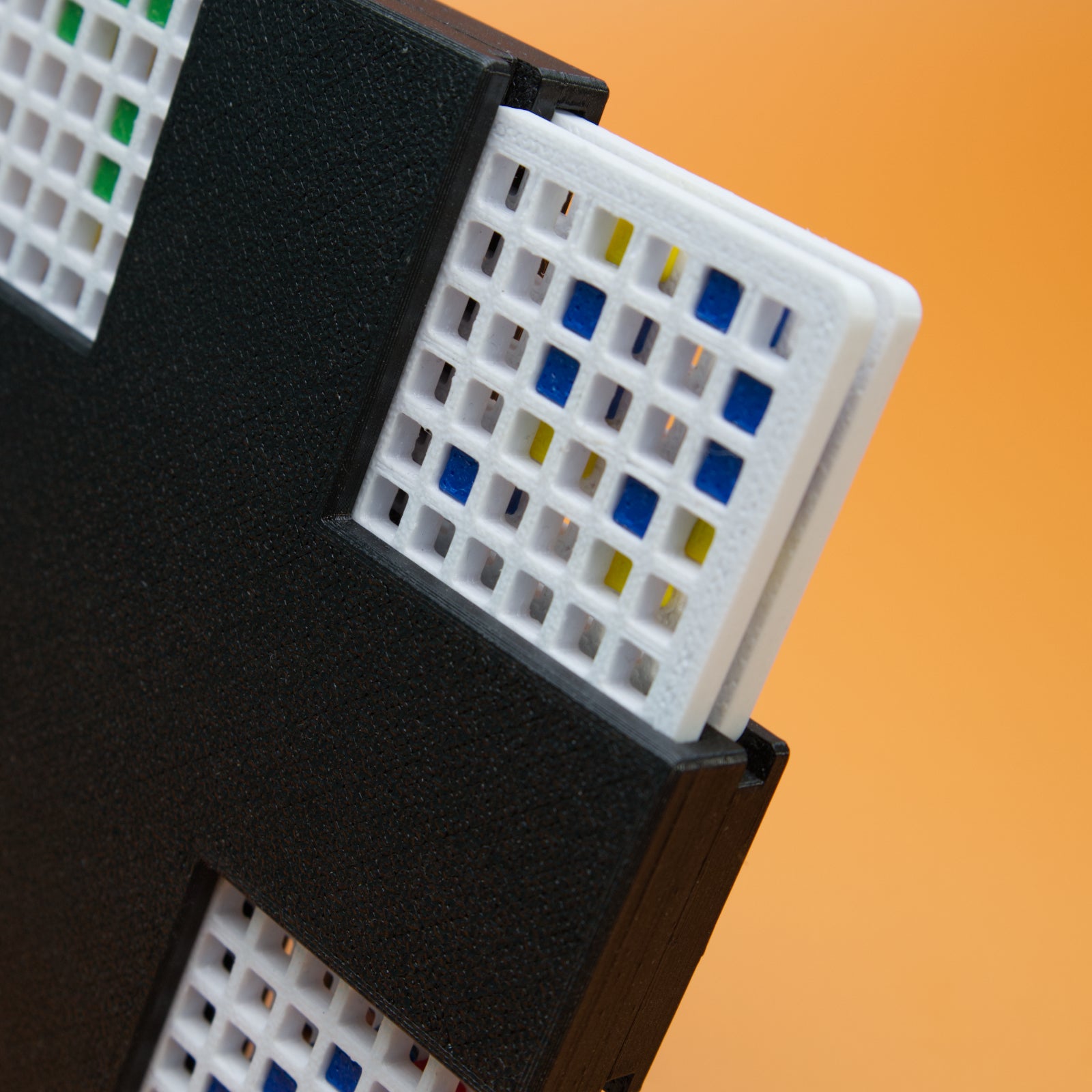 Chander's Quartet Jumbo (6x15) White – Advanced Take Apart Puzzle by Yaroslav Manuilov