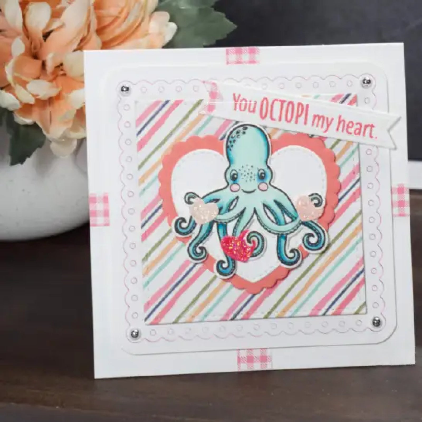 Seas the Day! Manatees & Octopus Stamps Set