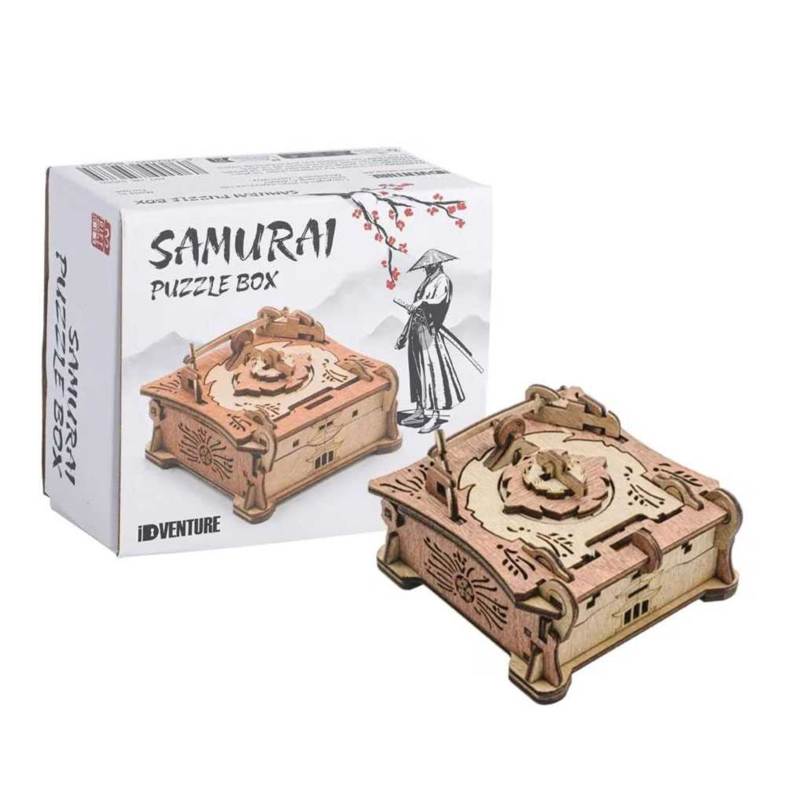 Samurai Puzzle Box – iDventure Trick Opening Gift Box Brain Teaser