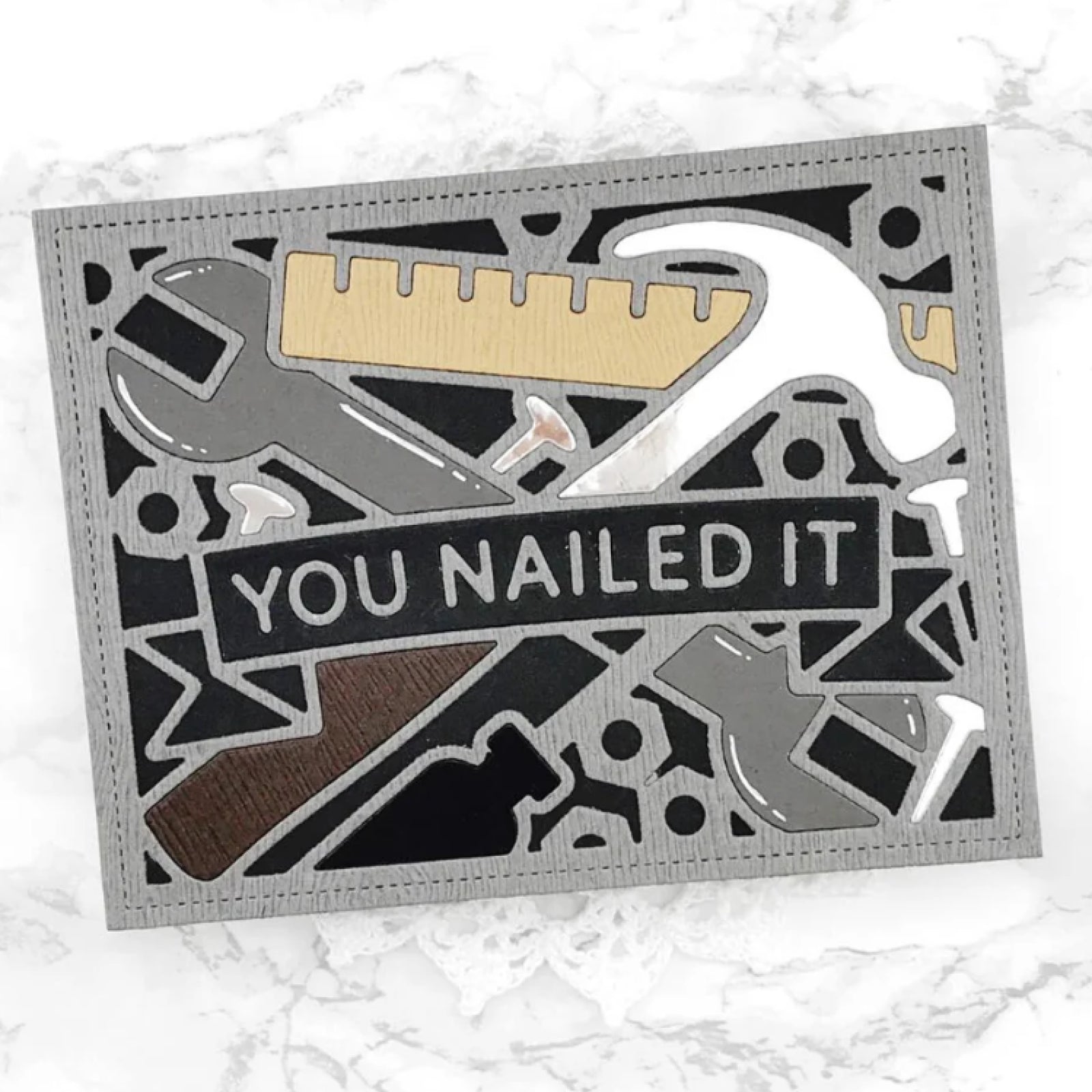 You Nailed It Tools Background Cutting Dies