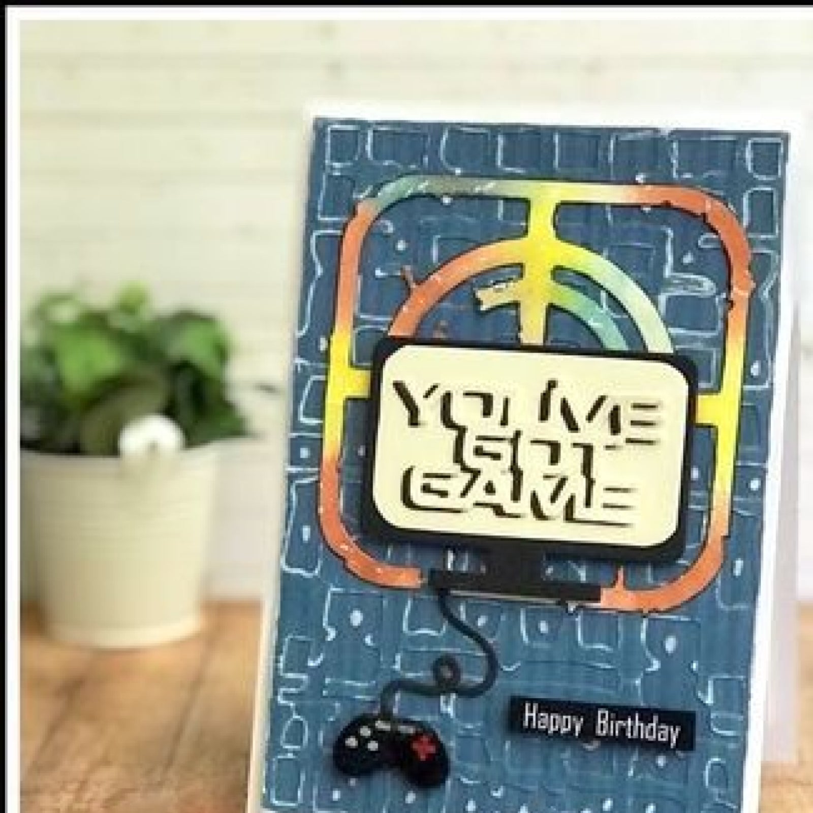 You’ve Got Game Video Gaming Cutting & Embossing Dies