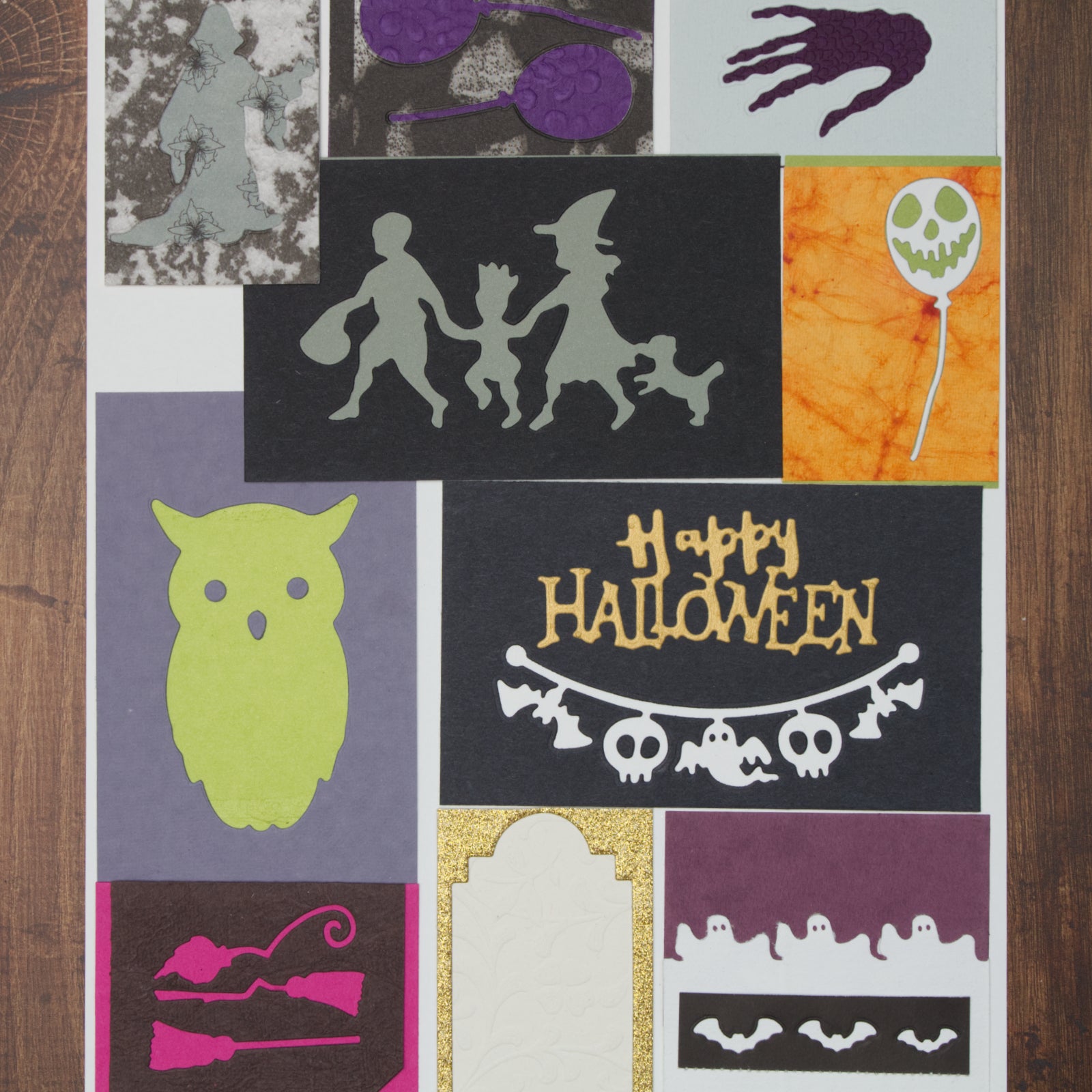 Spooky Halloween Banner Cutting Die