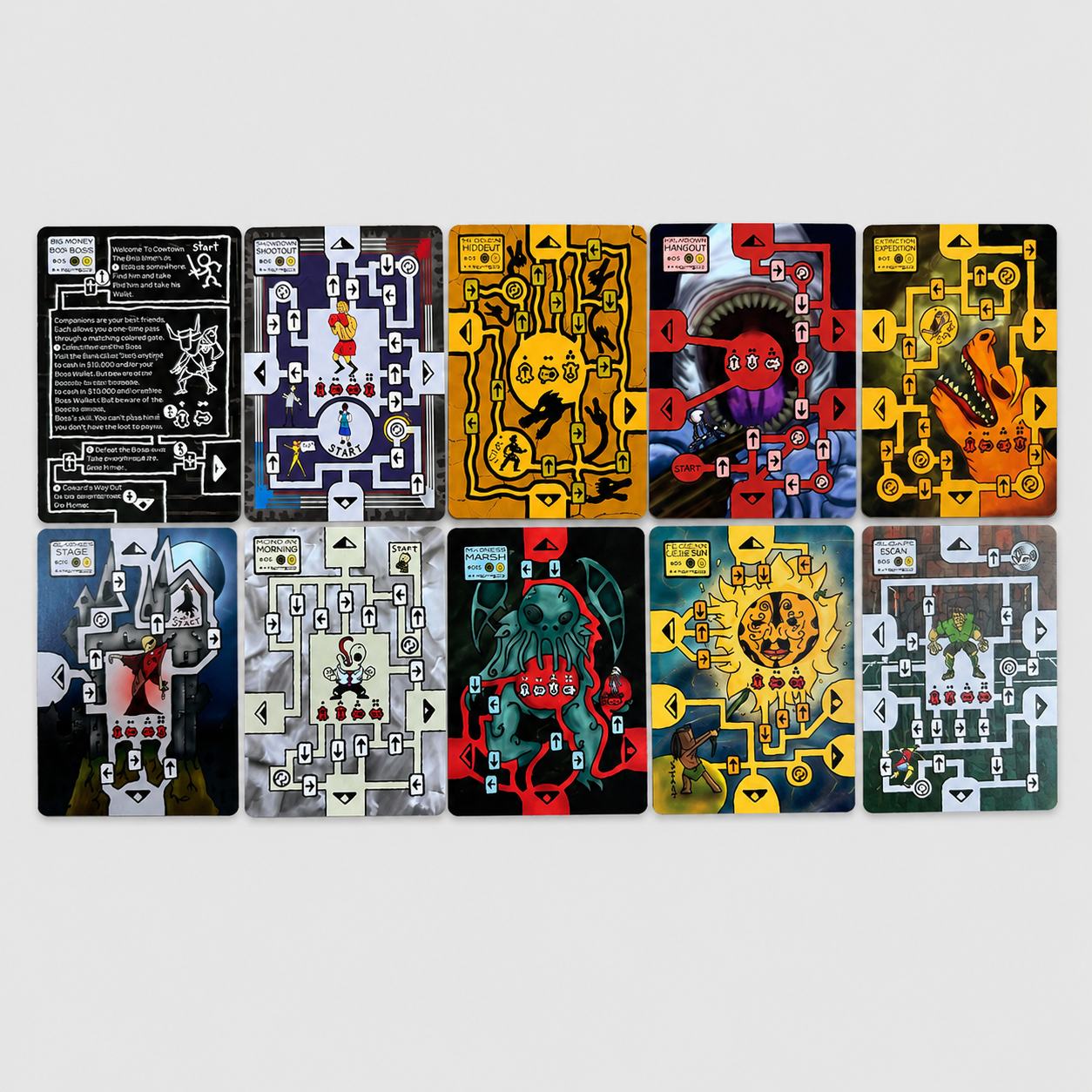 Boss Wallet – Advanced Maze Puzzle Set by One Card Maze