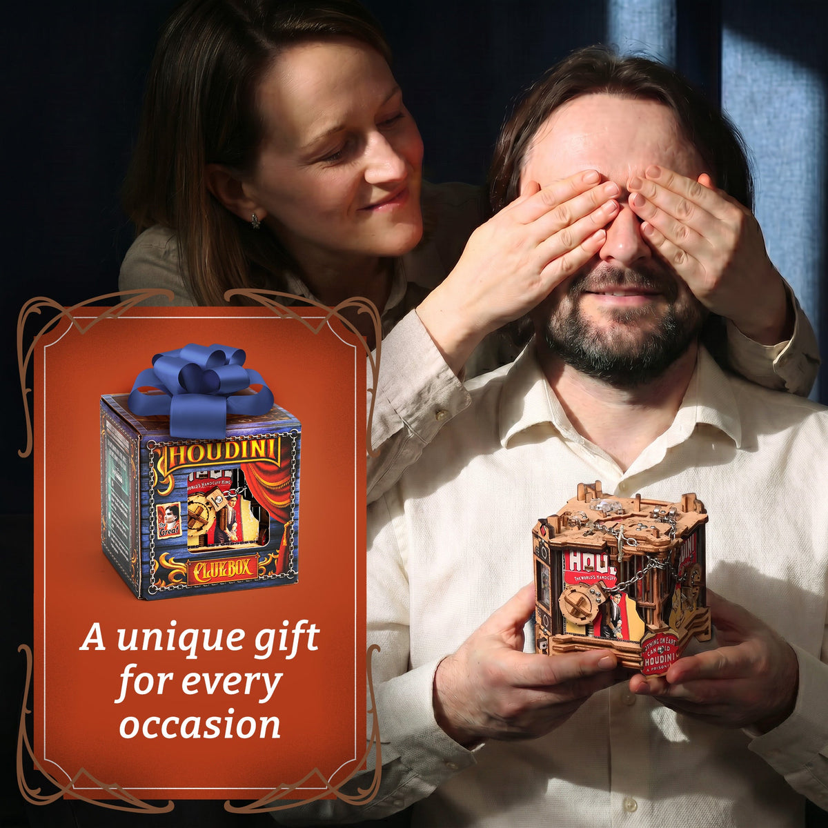 Cluebox Houdini's Magic Escape - Advanced Escape Puzzle Box by iDventure