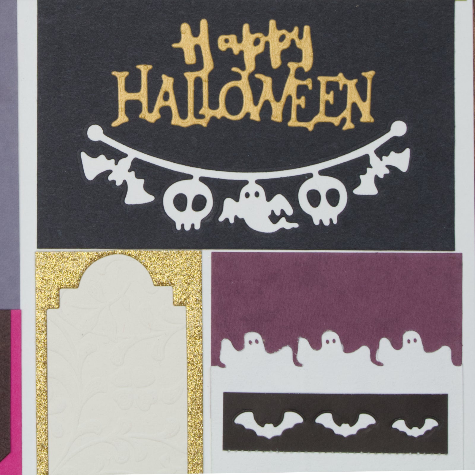 Spooky Halloween Banner Cutting Die