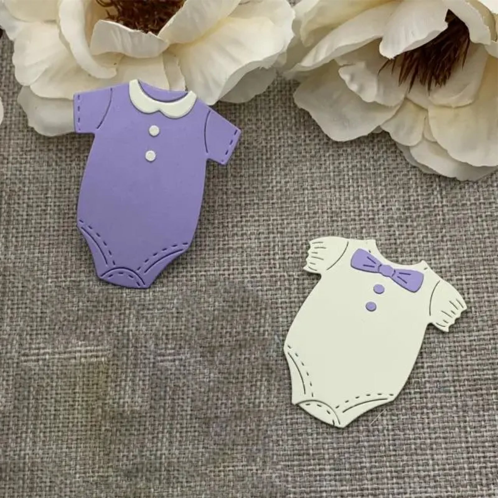 Baby Bodysuits Duo Style A Cutting Dies