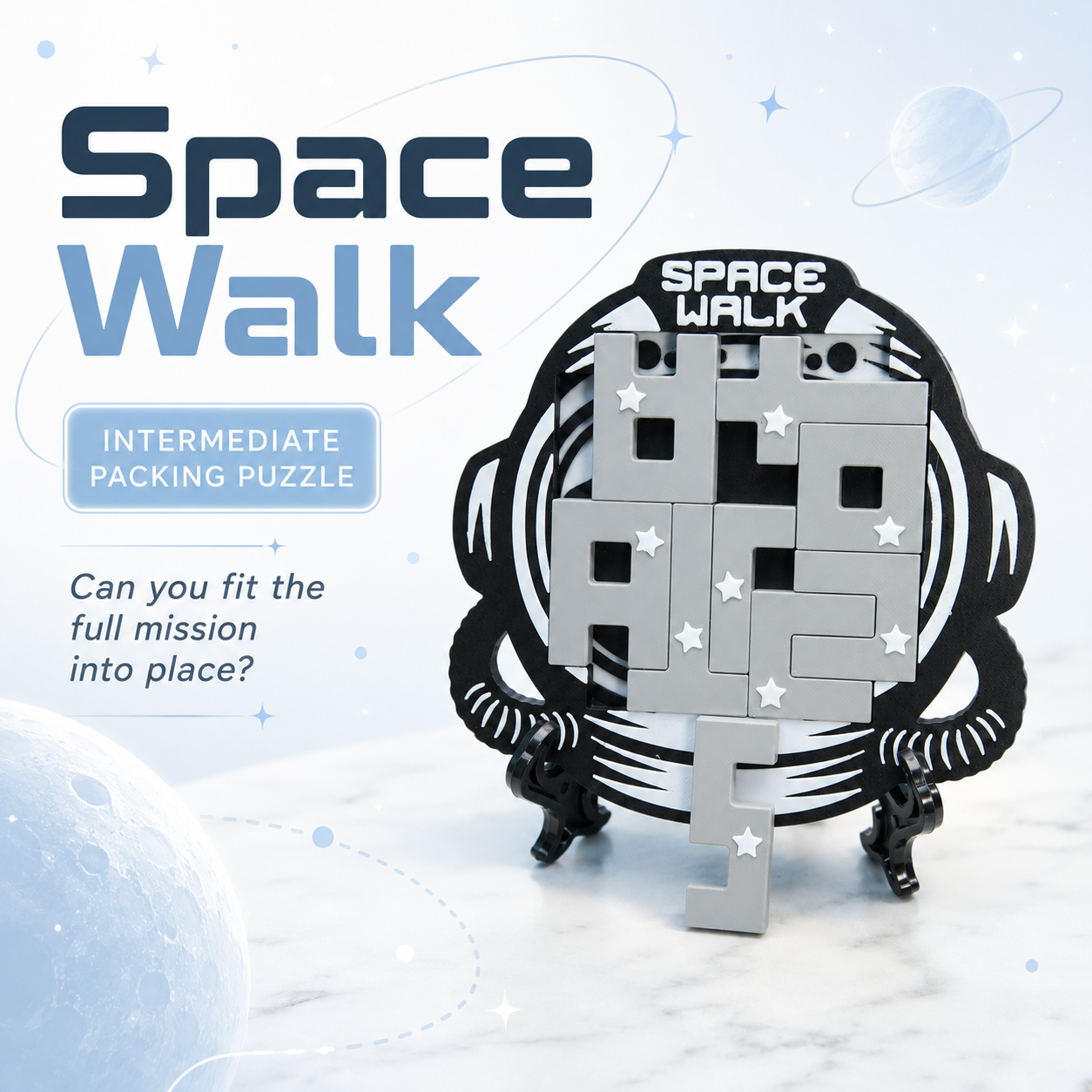Space Walk – Intermediate Packing Puzzle by Team JB Hobbies