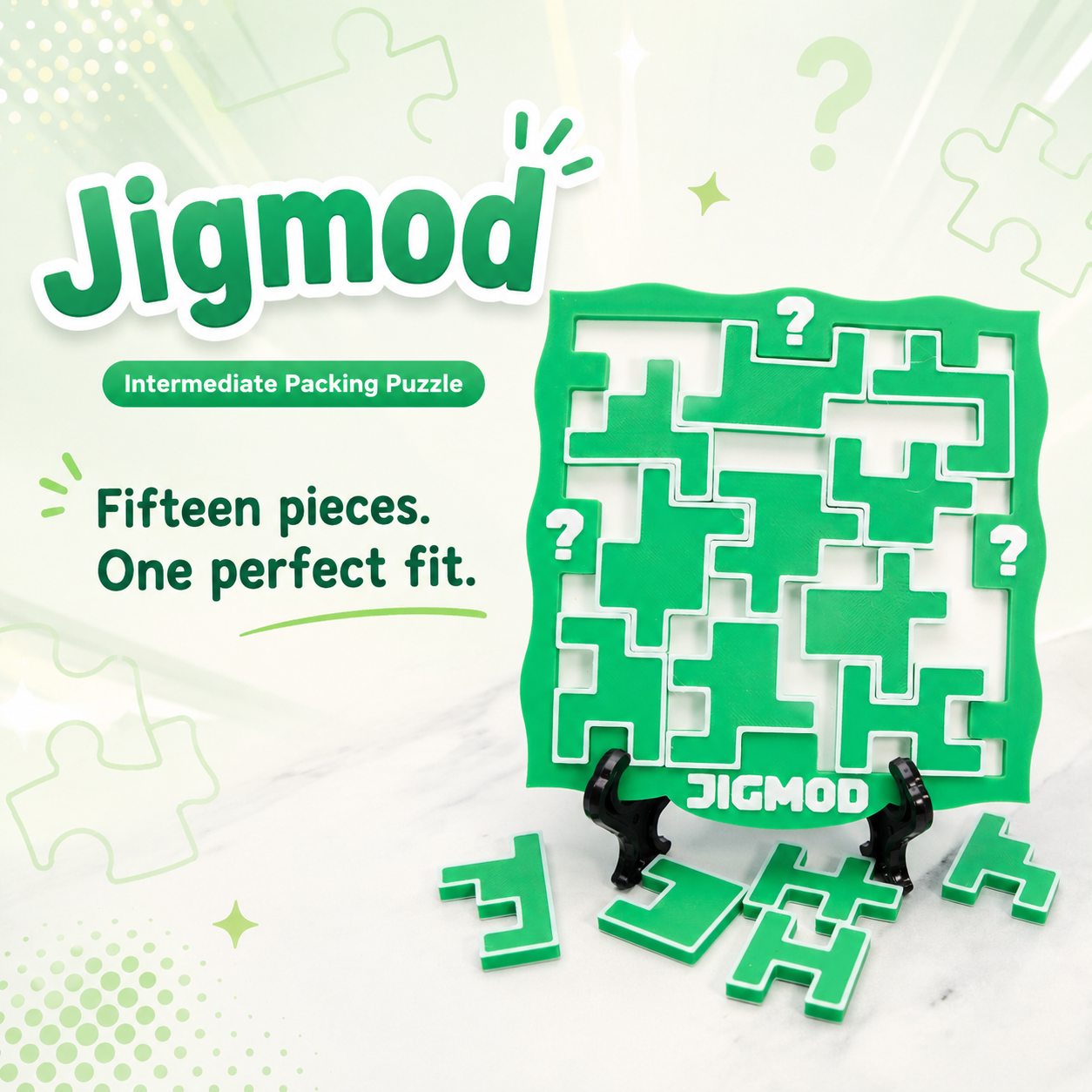 Jigmod – Intermediate Packing Puzzle by Team JB Hobbies