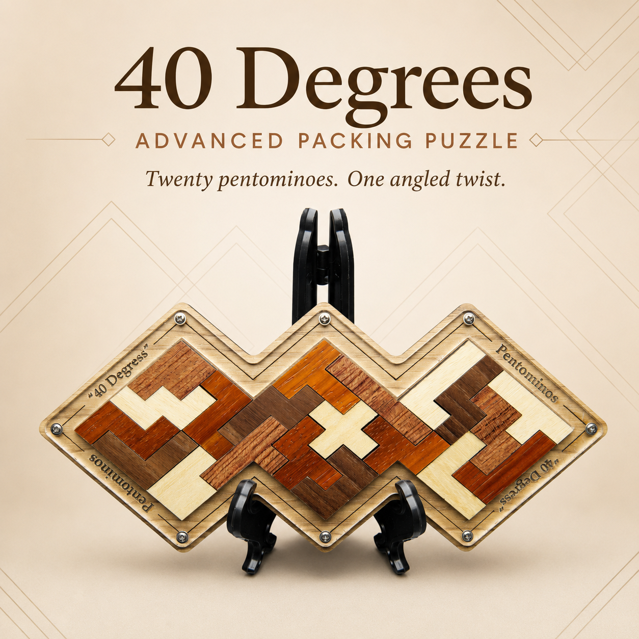 40 Degrees – Advanced Packing Puzzle by Siebenstein Spiele