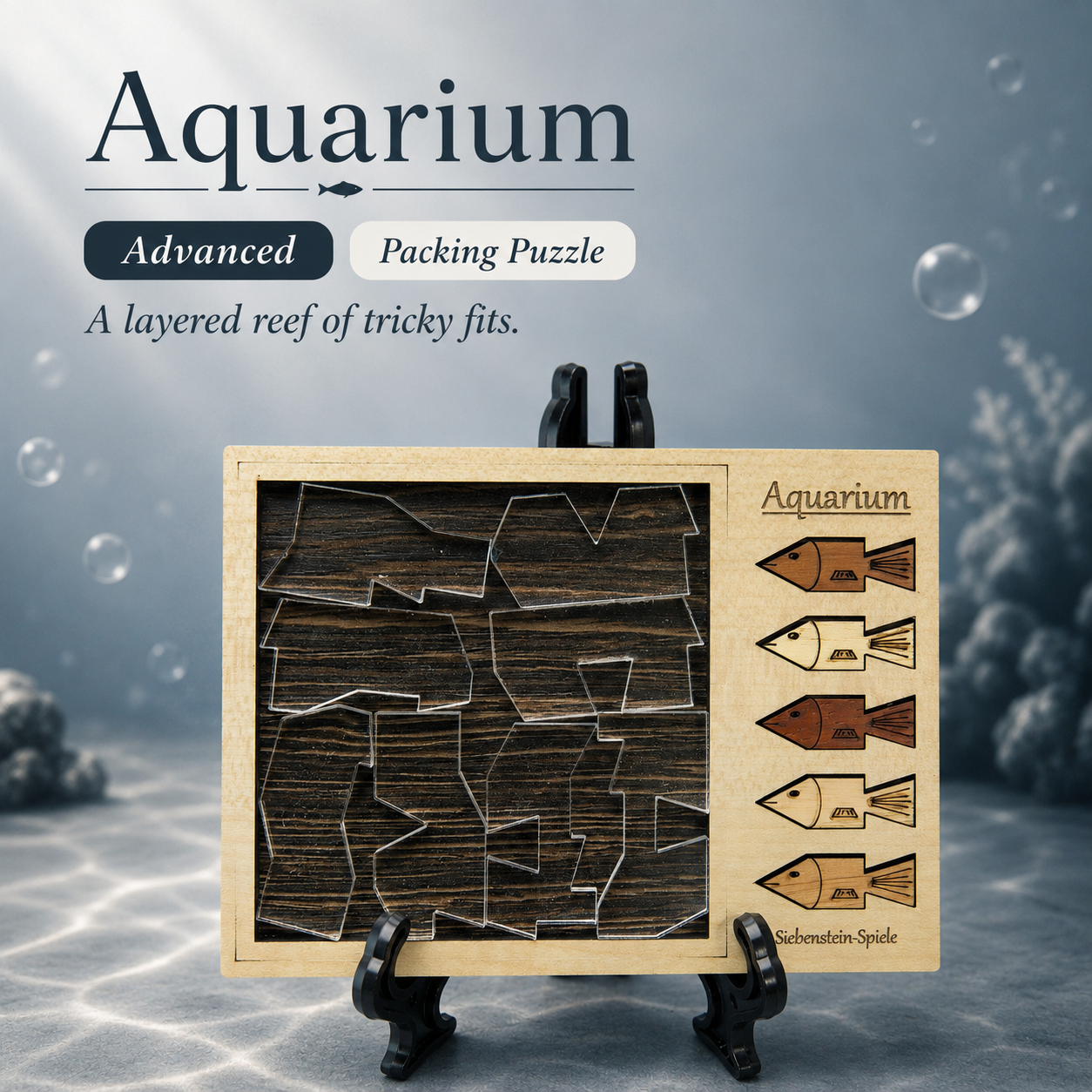 Aquarium – Advanced Packing Puzzle by Siebenstein-Spiele