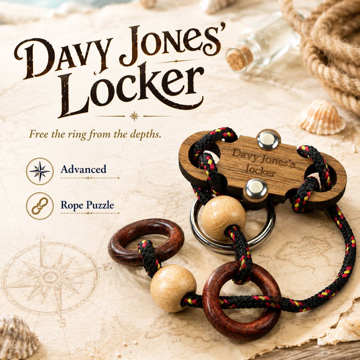 Davy Jones' Locker – Advanced Rope Puzzle by Siebenstein-Spiele