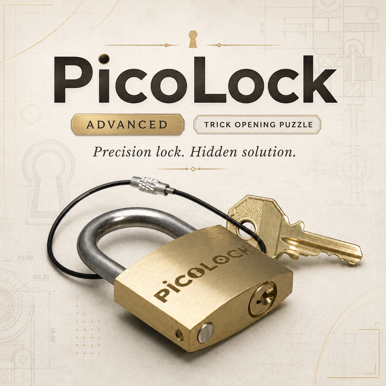 PicoLock – Advanced Trick Opening Puzzle by Puzzlocks