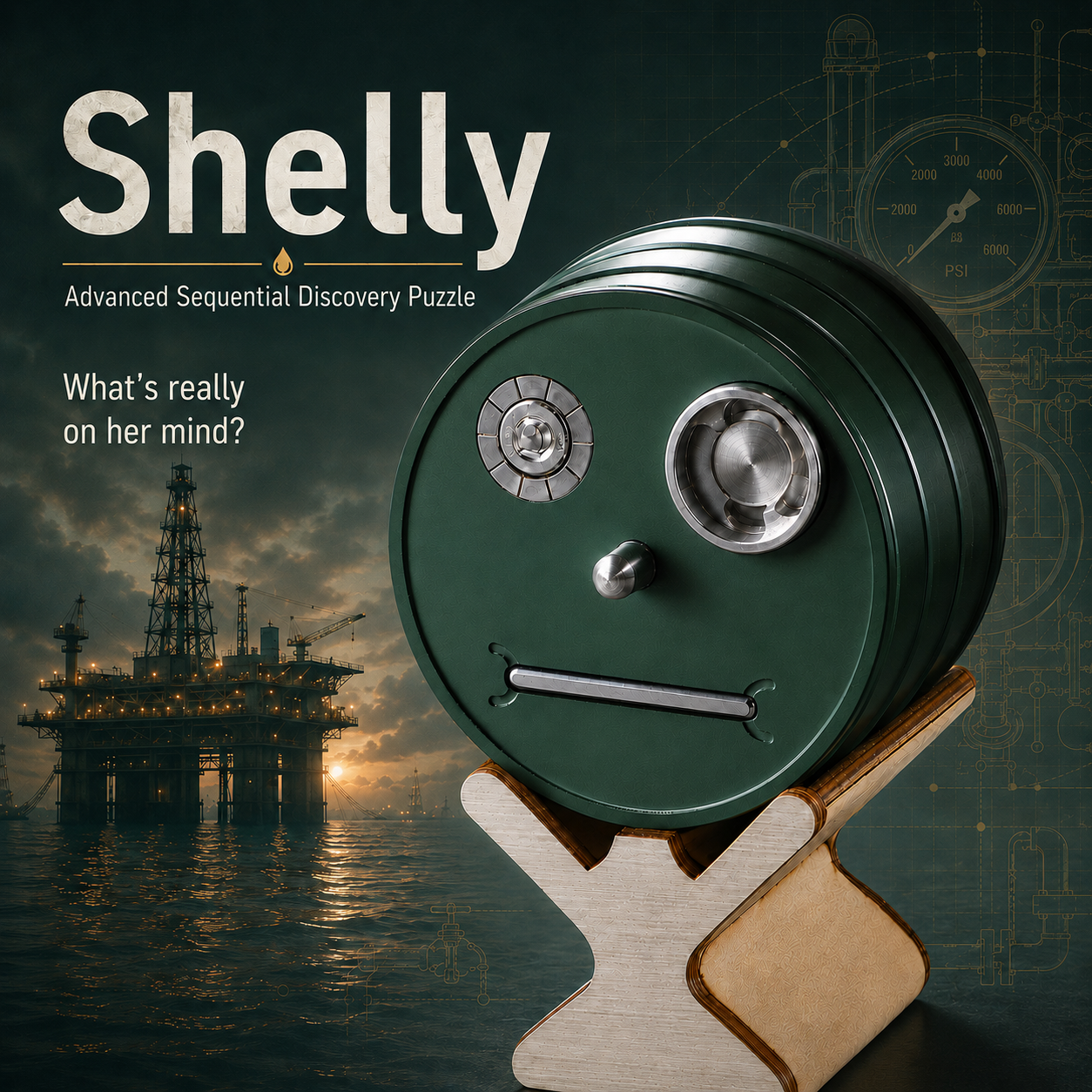 Shelly – Advanced Sequential Discovery Puzzle by Radek Micopulos & Doog Menzies