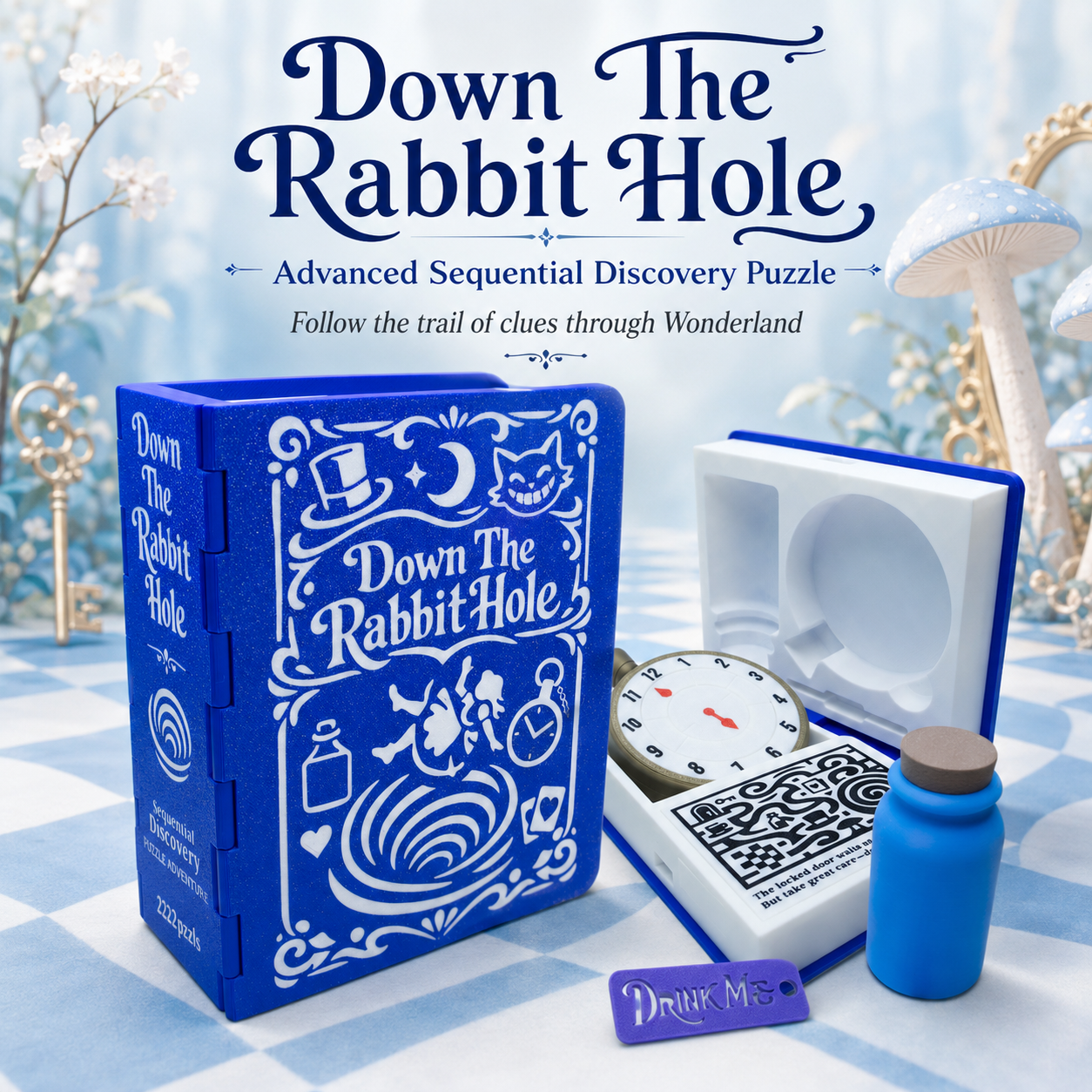 Down The Rabbit Hole – Advanced Sequential Discovery Puzzle by Team JB Hobbies