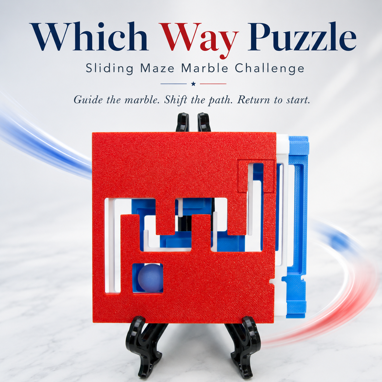 Which Way Puzzle – Intermediate Maze Puzzle by Team JB Hobbies