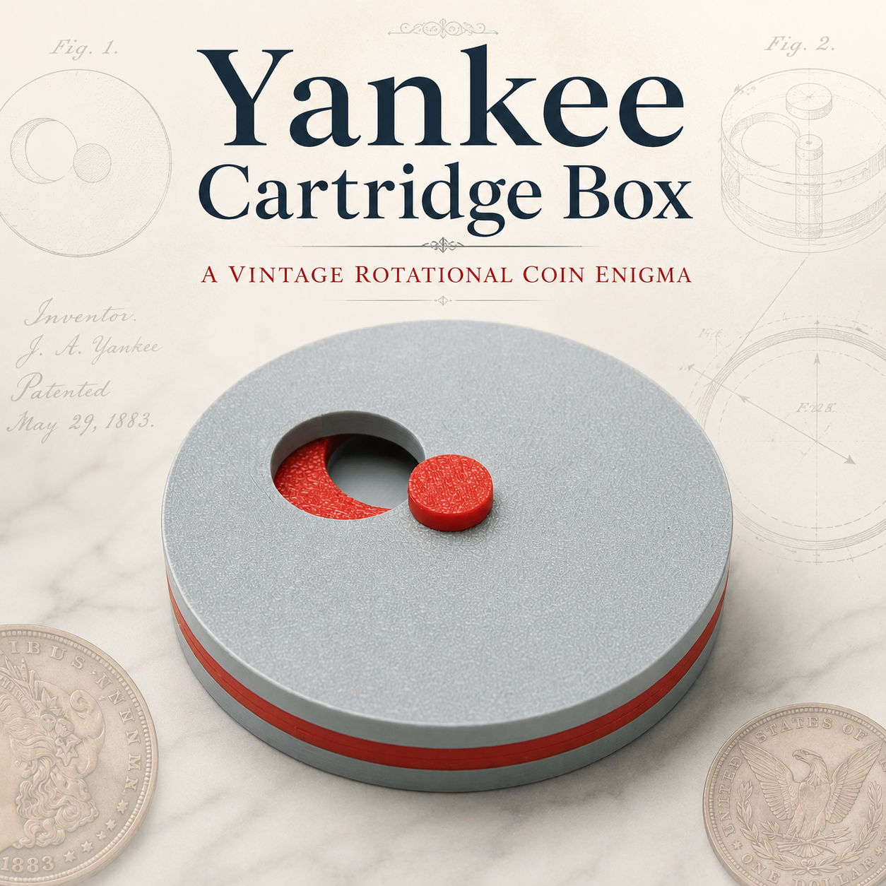 Yankee Cartridge Box – Beginner Rotation Puzzle by Team JB Hobbies