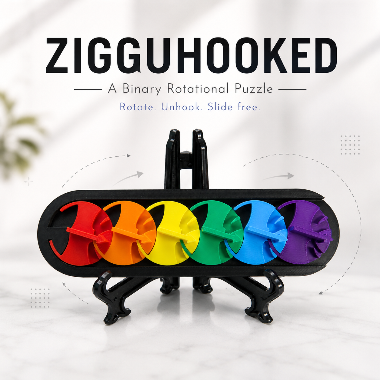 Zigguhooked – Advanced Rotation Puzzle by Team JB Hobbies