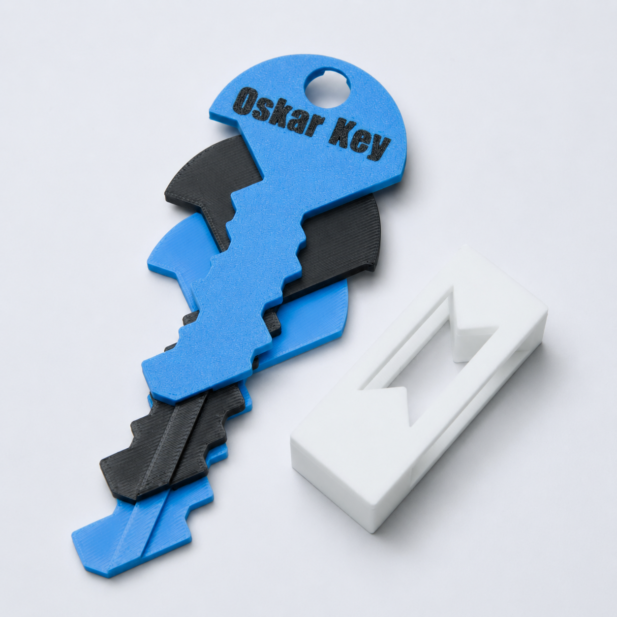 Oskar Key V2 – Advanced Sequential Movement Puzzle by Team JB Hobbies