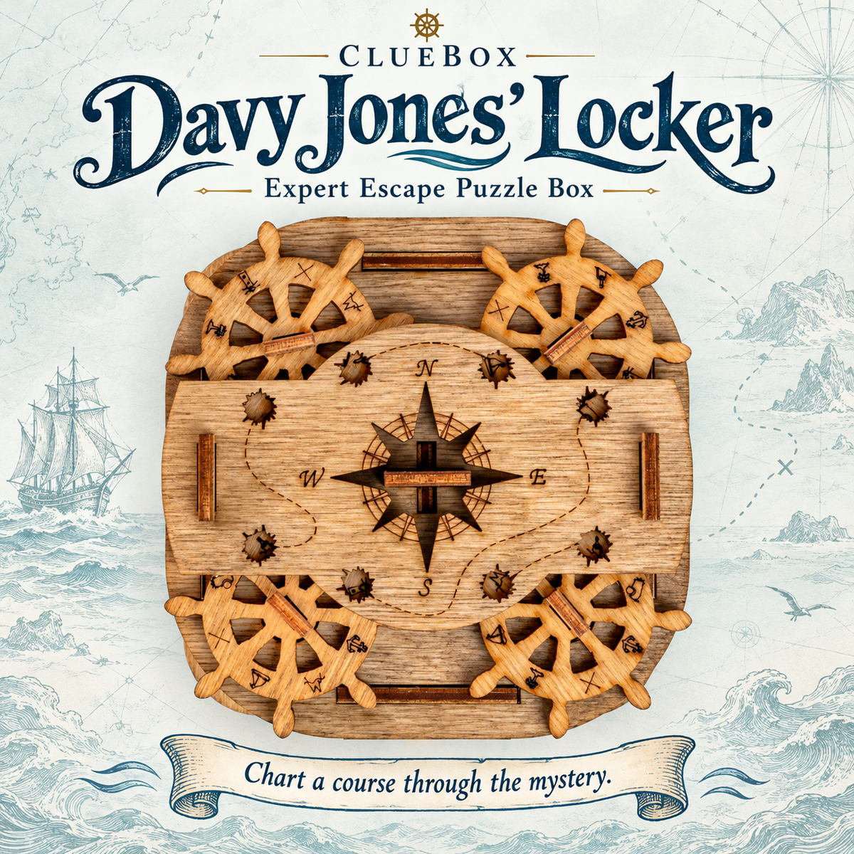 Davy Jones' Locker – Expert Escape Puzzle Box