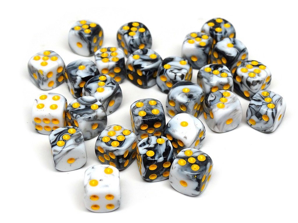 12mm D6 Dice - Oracle Design - 25 Count Bag