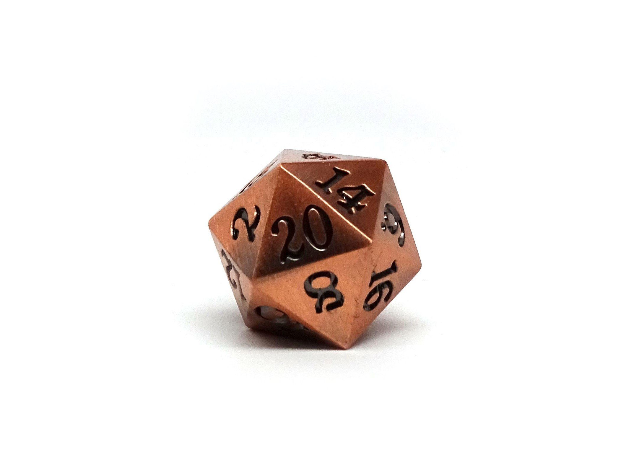 4 Pack Legendary Metal D20 Dice Set