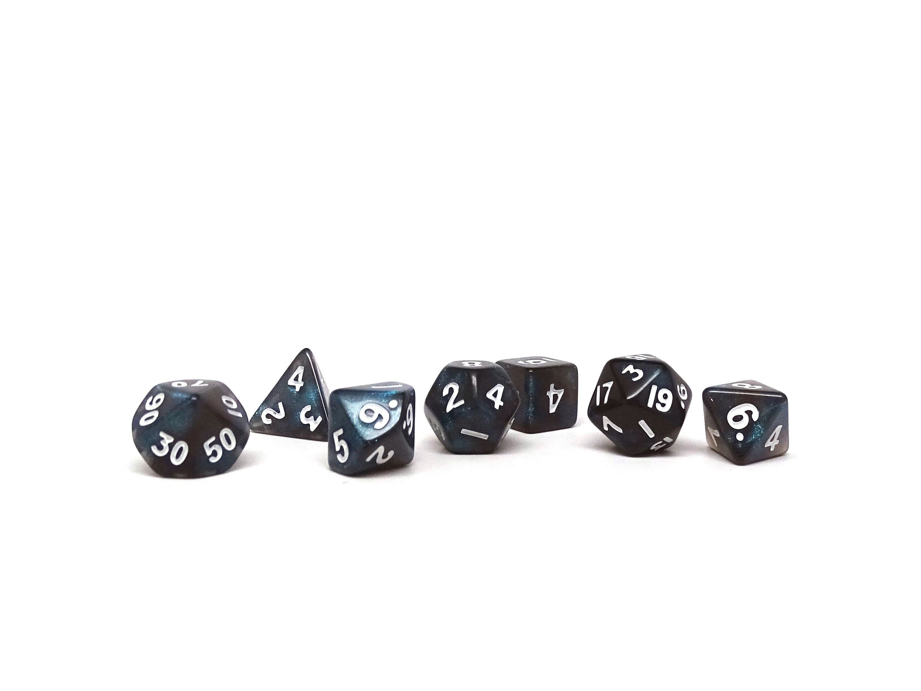 10mm Ocean Shine Mini Dice Set