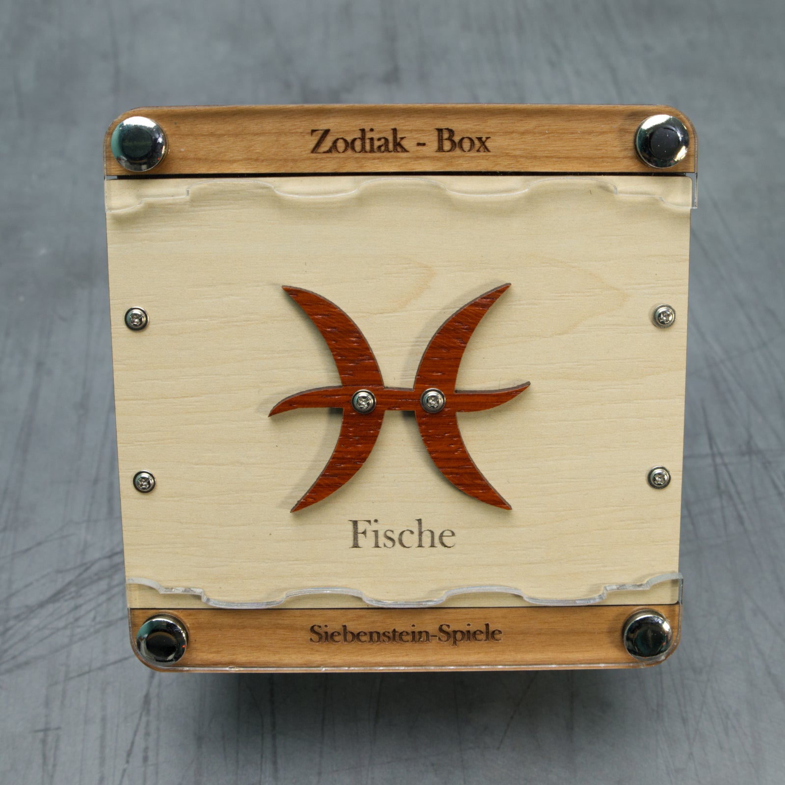 Zodiac Puzzle Boxes – Mechanical Maze Boxes by Siebenstein-Spiele