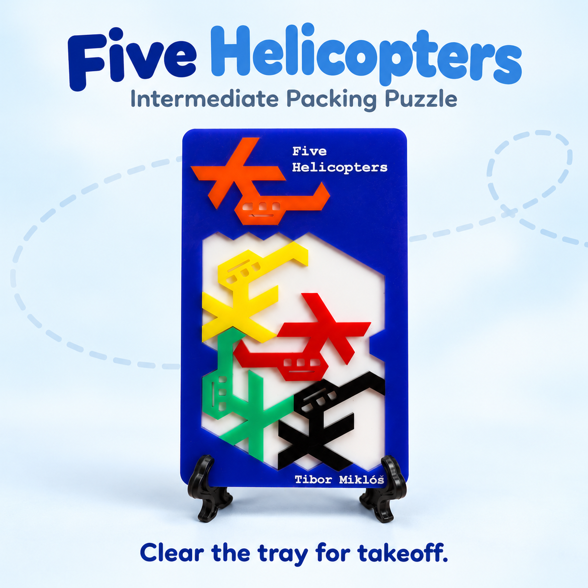 Five Helicopters — Intermediate Packing Puzzle