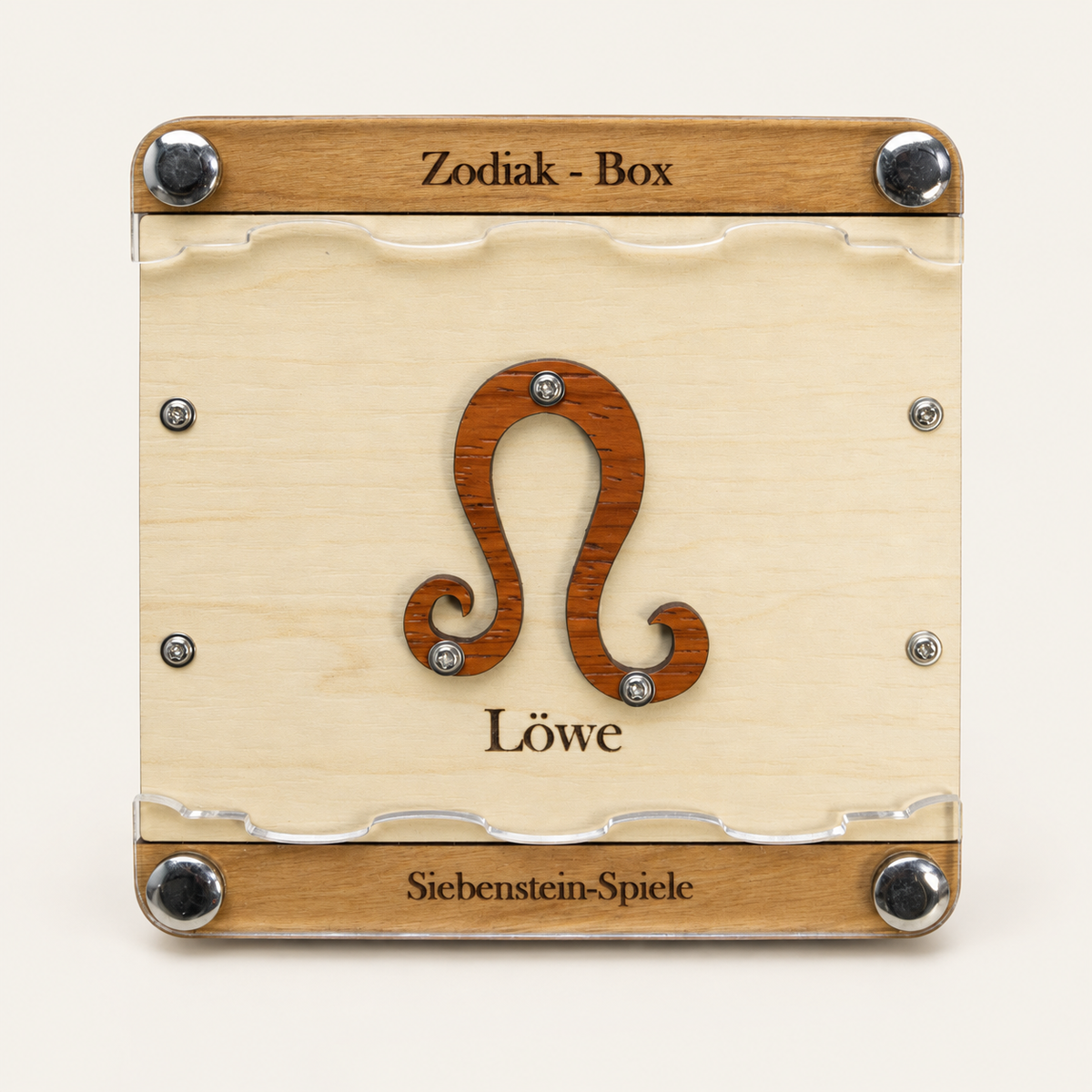 Zodiac Puzzle Box – Intermediate Maze Puzzle Box by Siebenstein-Spiele