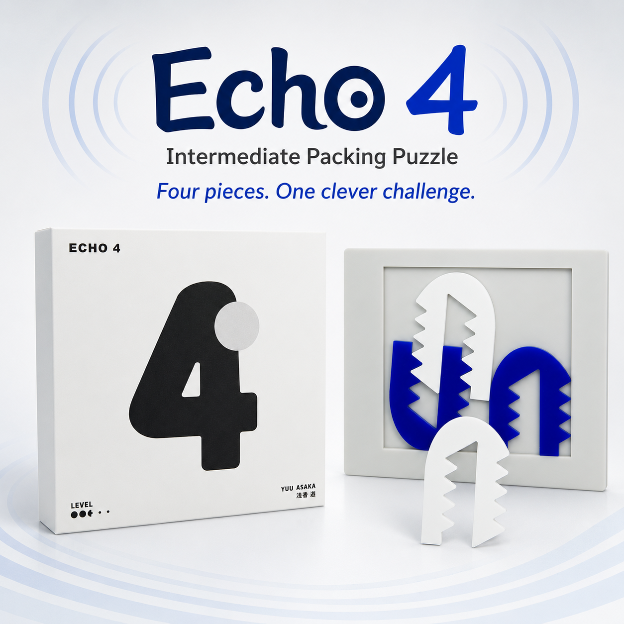 Echo 4 – Intermediate Packing Puzzle by Yuu Asaka
