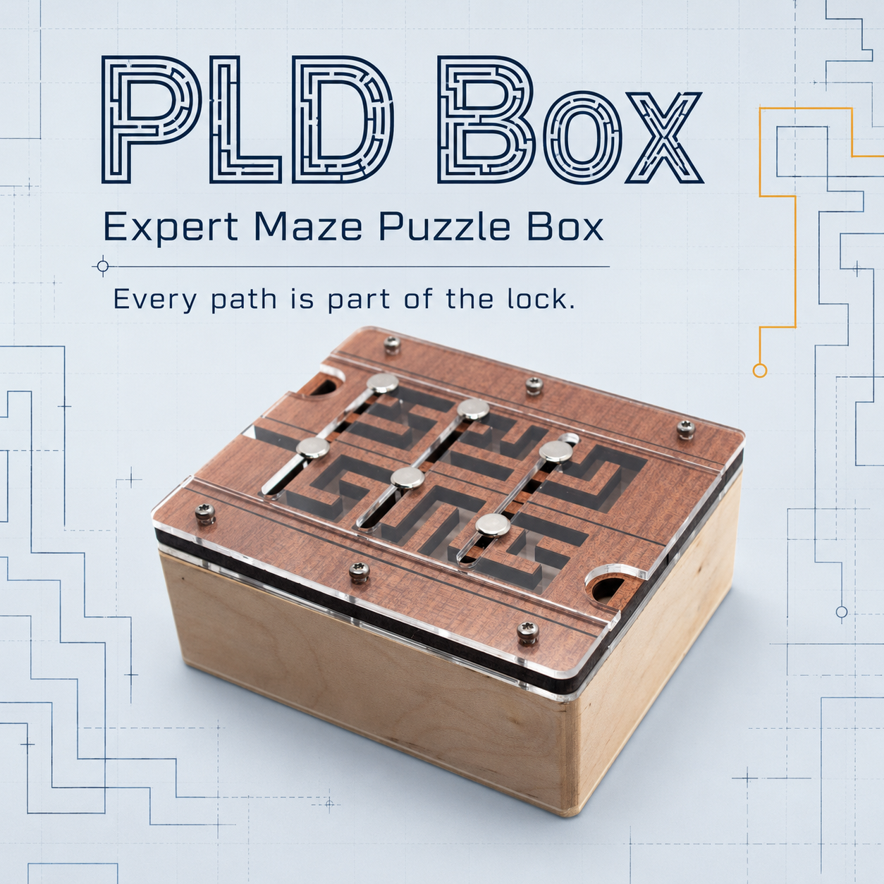 PLD Box – Expert Puzzle Box by Jean Claude Constantin