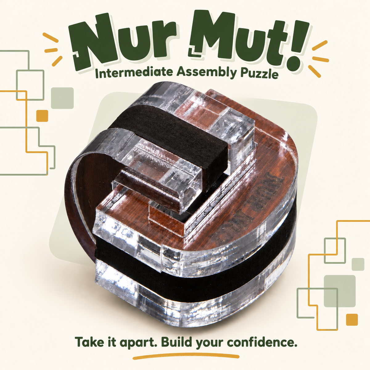 Nur Mut! – Intermediate Assembly Puzzle by Siebenstein-Spiele