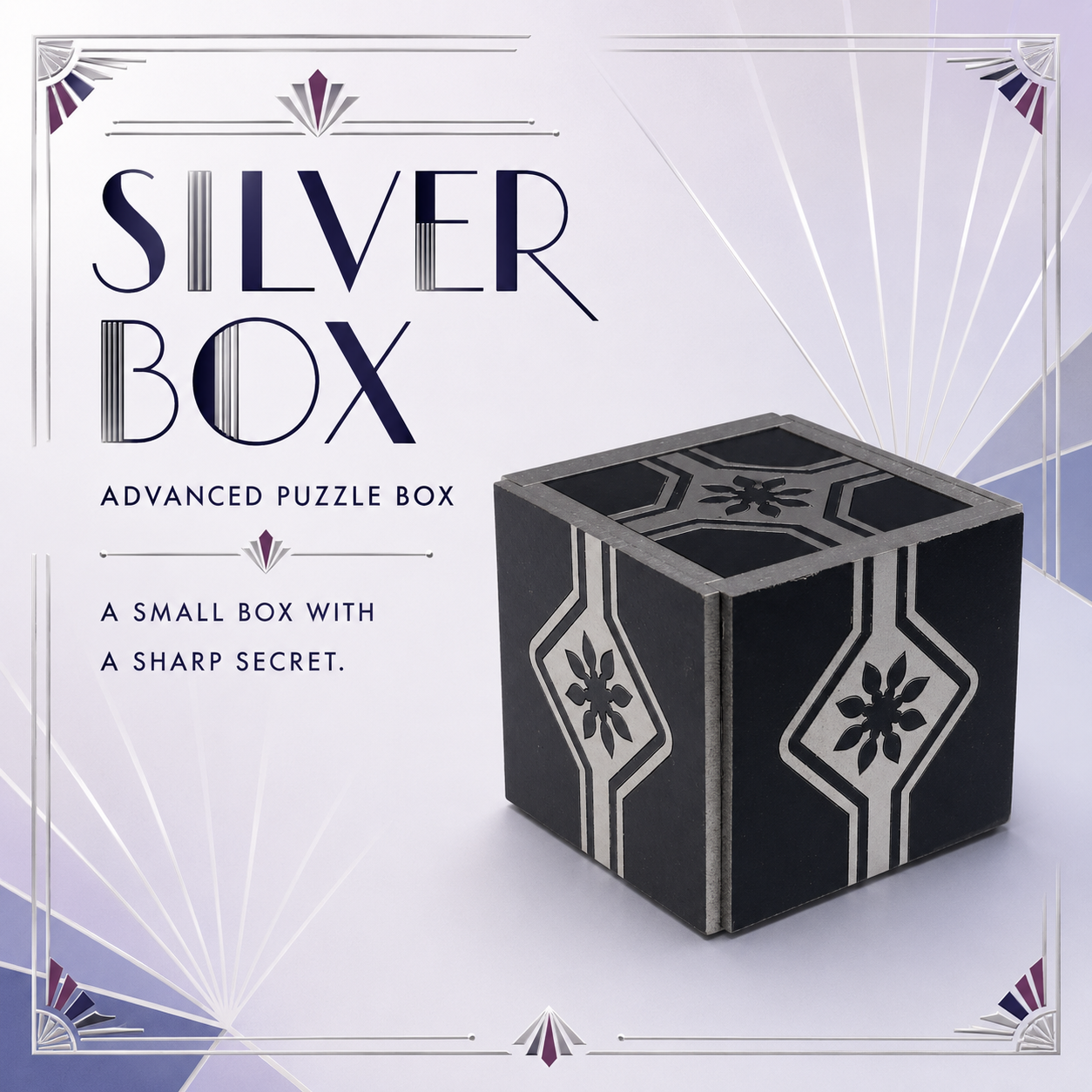 Silver Box – Advanced Puzzle Box by Jean Claude Constantin