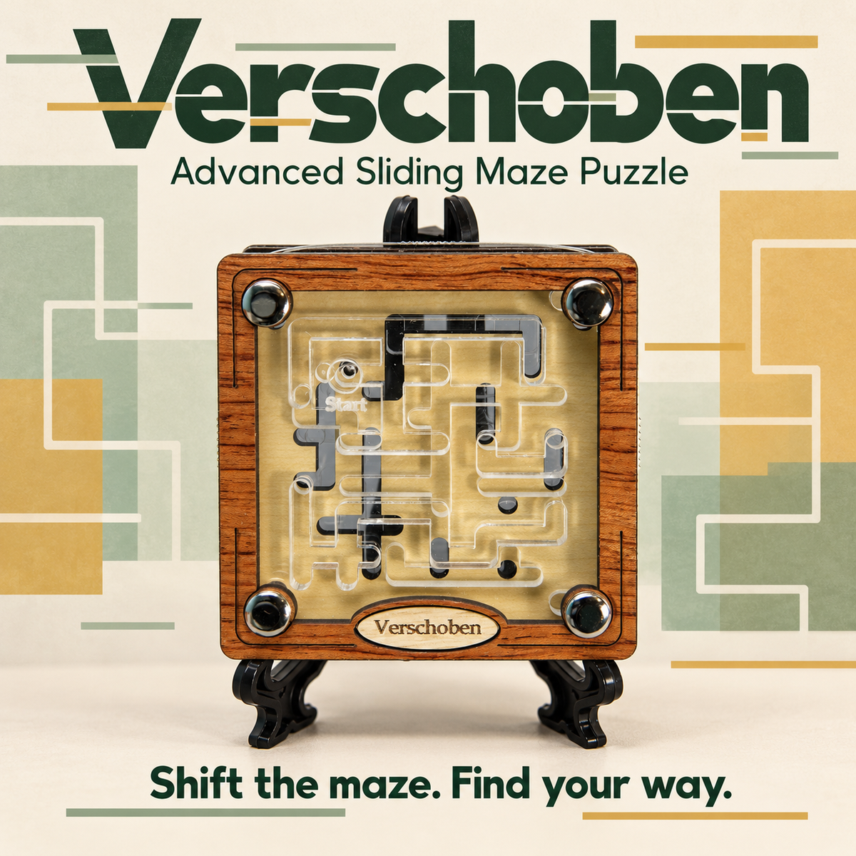 Verschoben – Advanced Sliding Maze Puzzle by Siebenstein-Spiele
