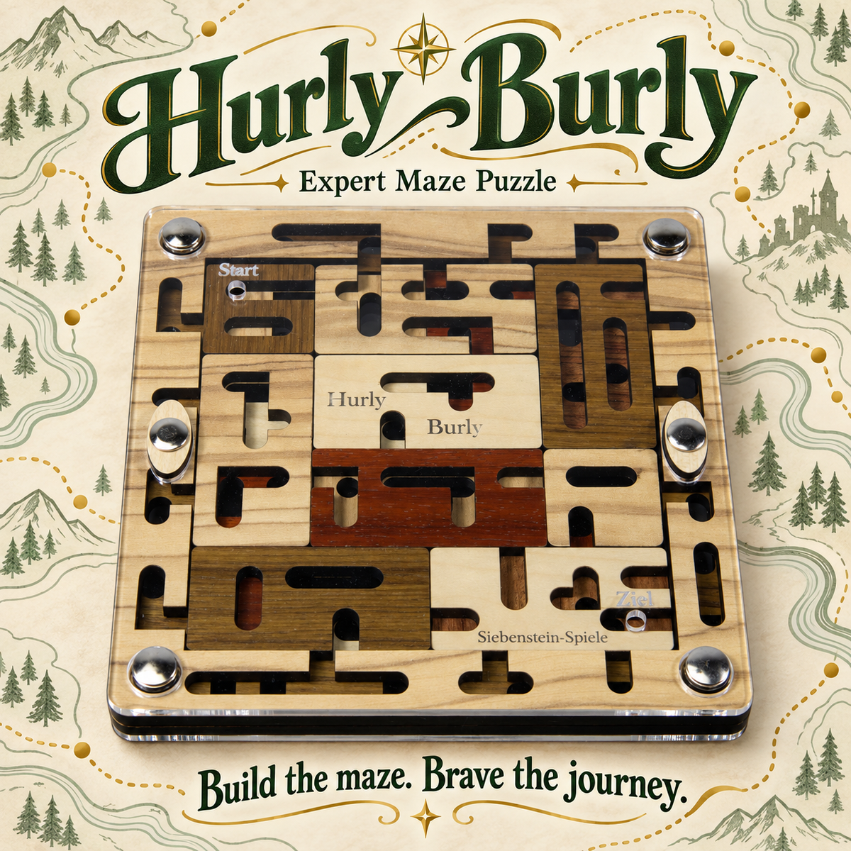 Hurly Burly – Expert Maze Puzzle by Siebenstein-Spiele