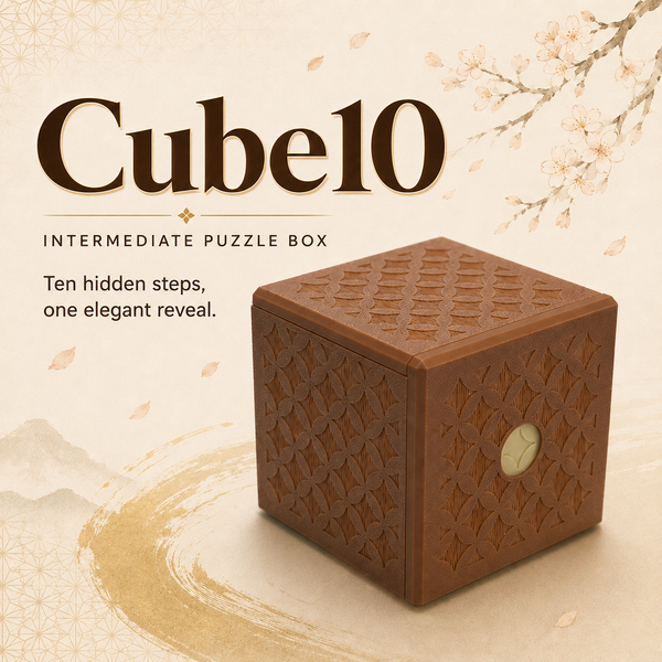 Cube10 – Intermediate Puzzle Box by Team JB Hobbies