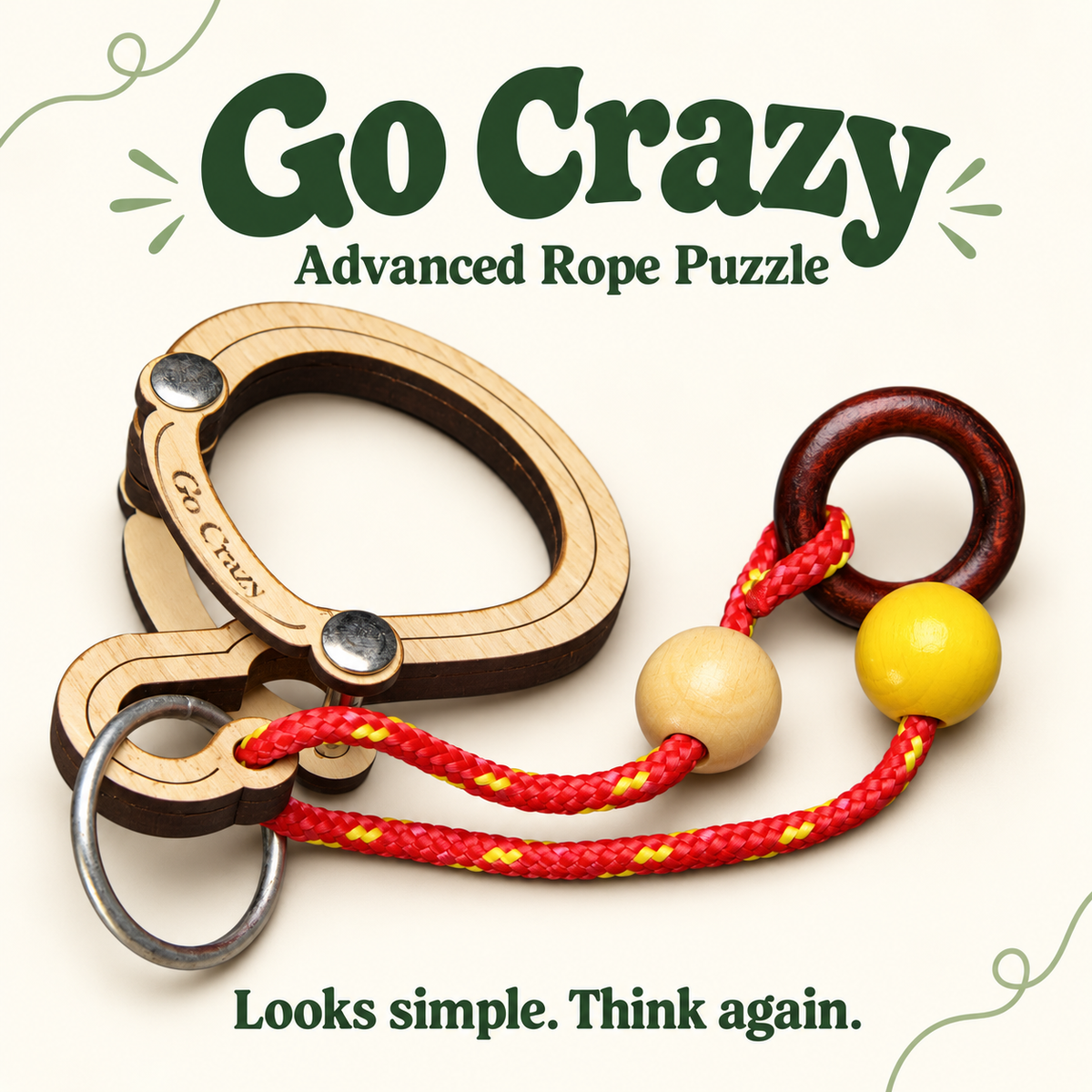 Go Crazy – Advanced Rope Puzzle by Siebenstein-Spiele