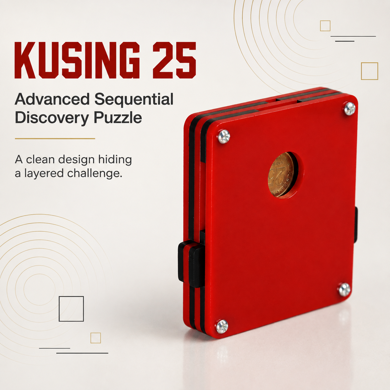 Kusing 25 - Advanced Sequential Discovery Puzzle by Rex Rossano Perez