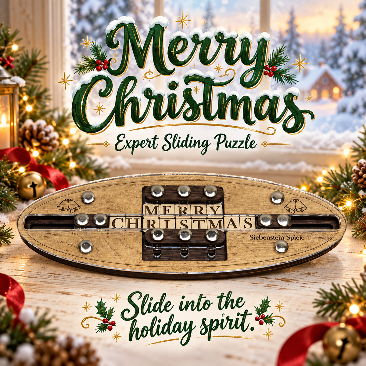 Merry Christmas – Expert Sliding Puzzle by Siebenstein-Spiele