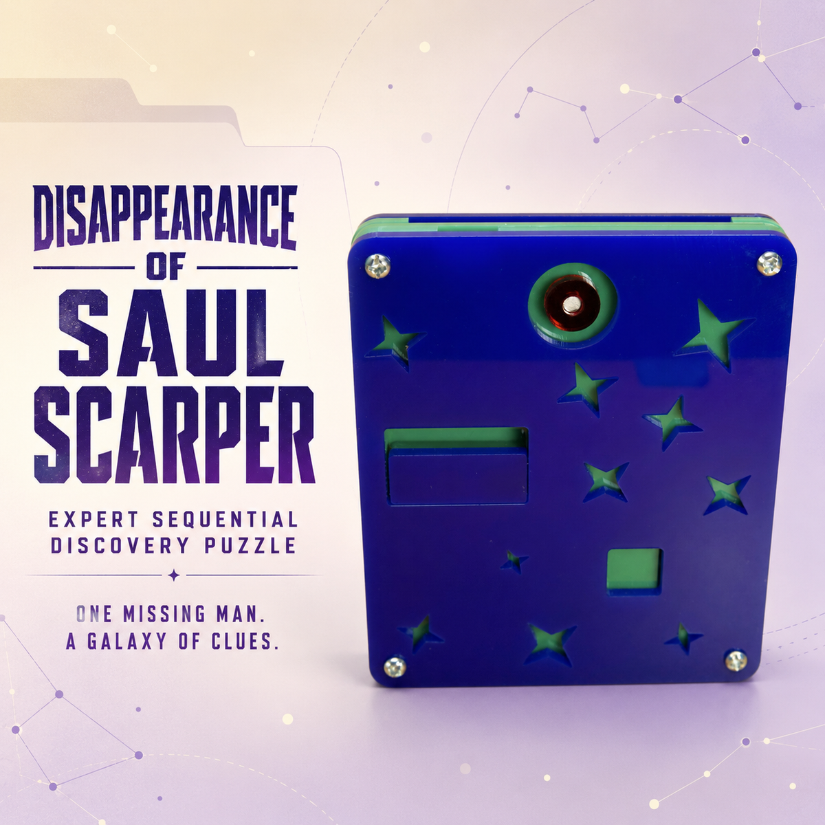 Disappearance of Saul Scarper – Expert Sequential Discovery Puzzle by Rex Rossano Perez