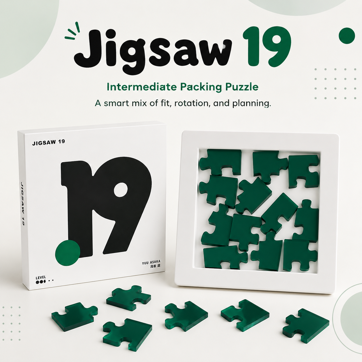 Jigsaw 19 – Intermediate Packing Puzzle by Yuu Asaka