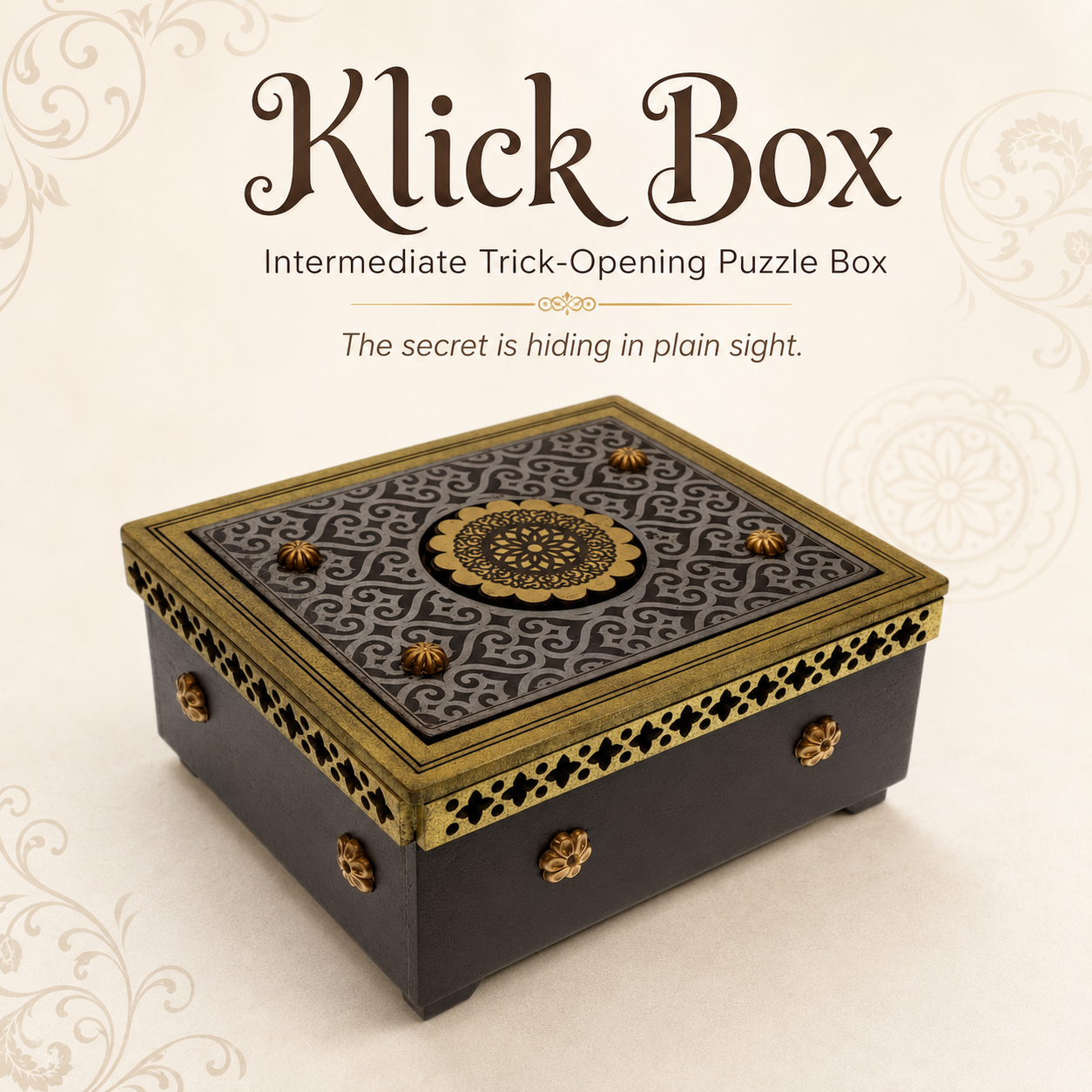 Klick Box – Advanced Puzzle Box by Jean Claude Constantin