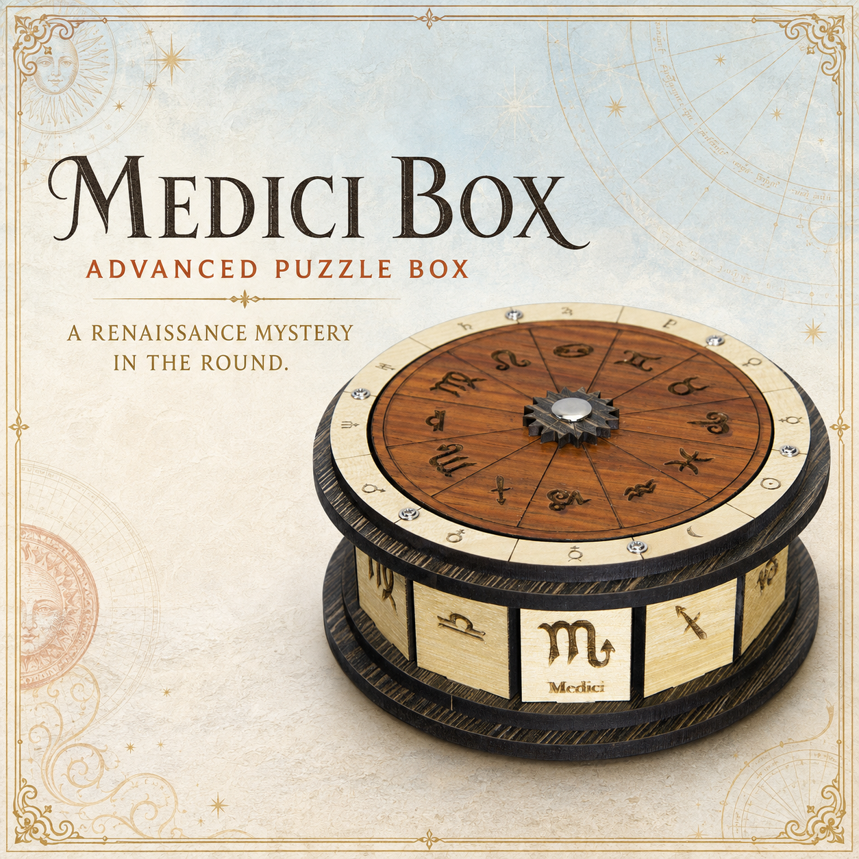 Medici Box – Advanced Puzzle Box by Siebenstein-Spiele