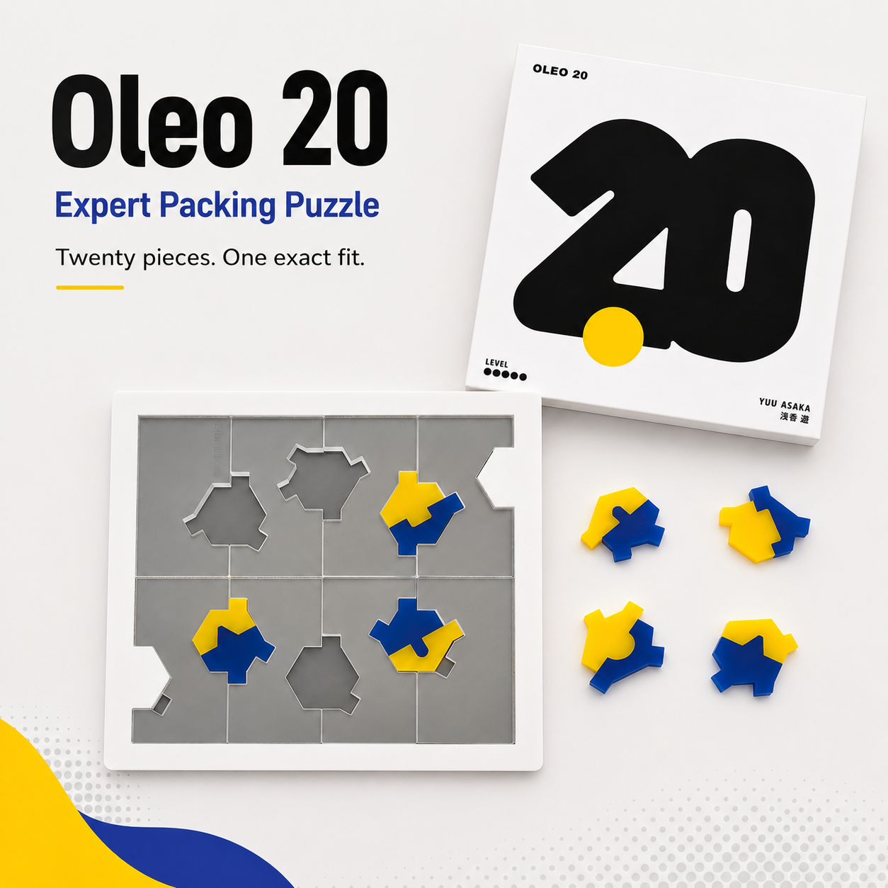Oleo 20 – Expert Packing Puzzle by Yuu Asaka