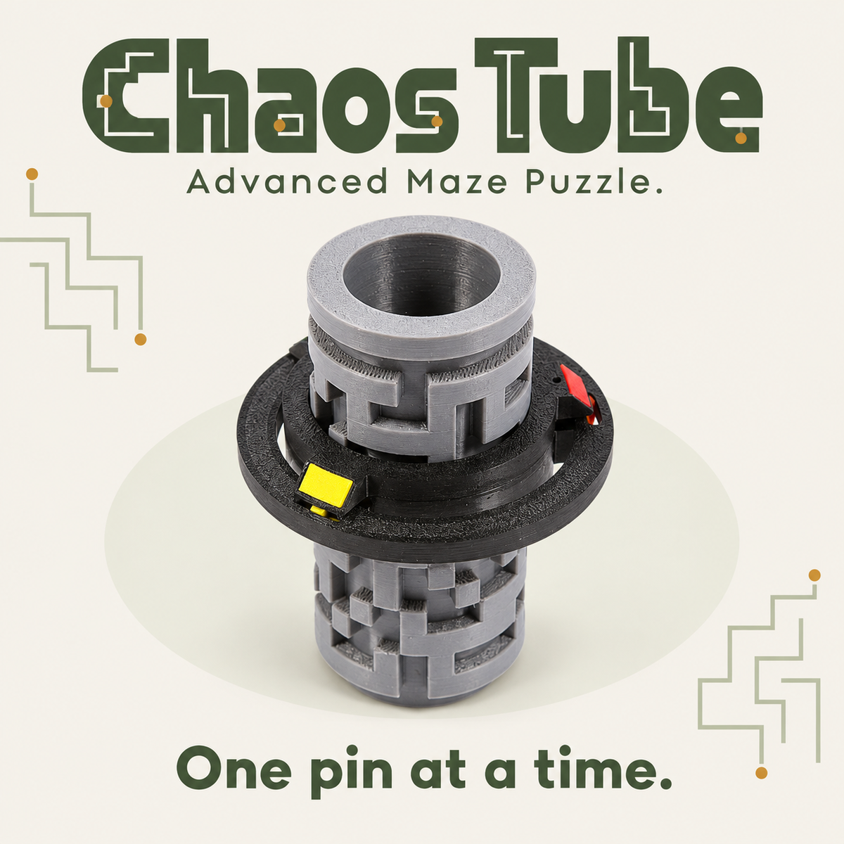 Chaos Tube – Advanced Maze Puzzle by Yaroslav Manuilov