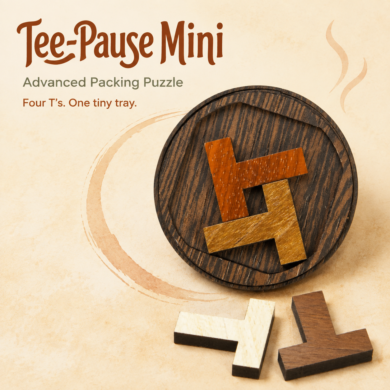 Tee-Pause Mini – Advanced Packing Puzzle by Siebenstein-Spiele