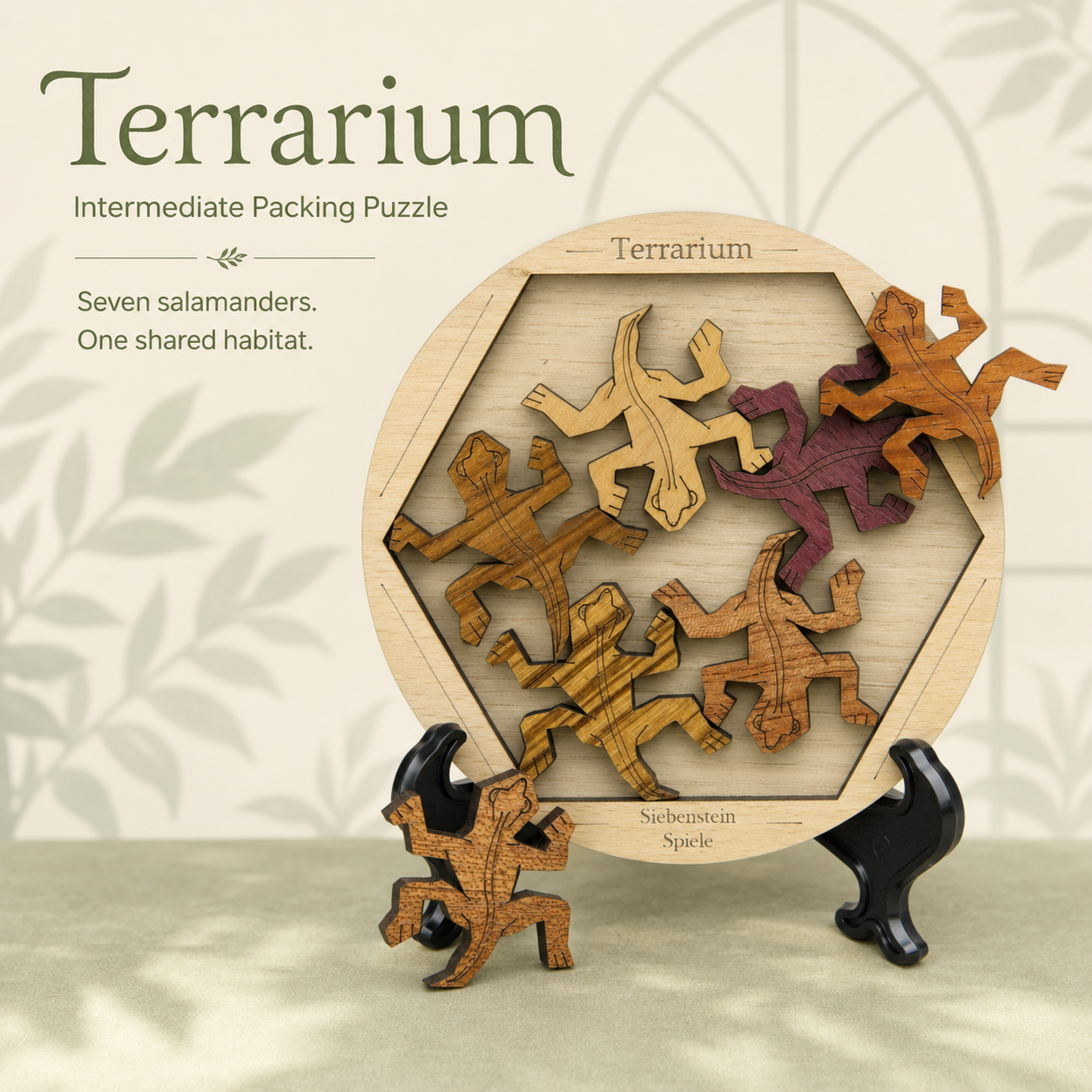 Terrarium – Intermediate Packing Puzzle by Siebenstein-Spiele