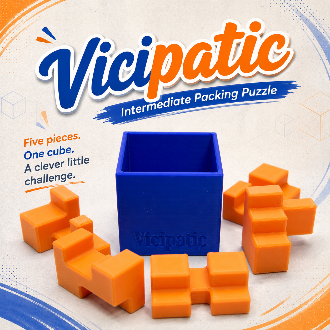 Vicipatic – Intermediate Packing Puzzle by Team JB Hobbies