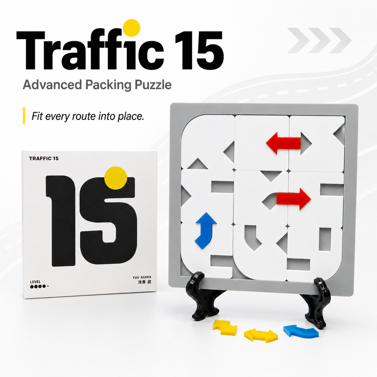 Traffic 15 – Advanced Packing Puzzle by Yuu Asaka